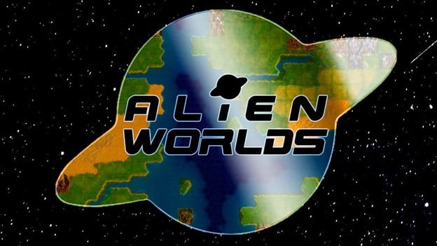 لوگو بازی Alien Worlds بهترین بازی های بلاک چینی