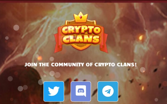 نقشه راه بازی Crypto Clans