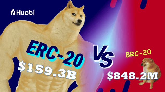 بررسی تفاوت‌های ERC-20 و BRC-20